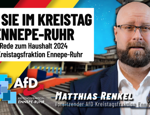 Ennepe-Ruhr besser machen: Die Haushaltsrede 2024 der AfD jetzt im Video ansehen!