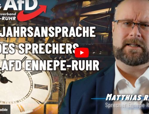 Neujahr 2025: Hoffnungsvolle Botschaft von AfD-Sprecher Matthias Renkel zum Jahreswechsel